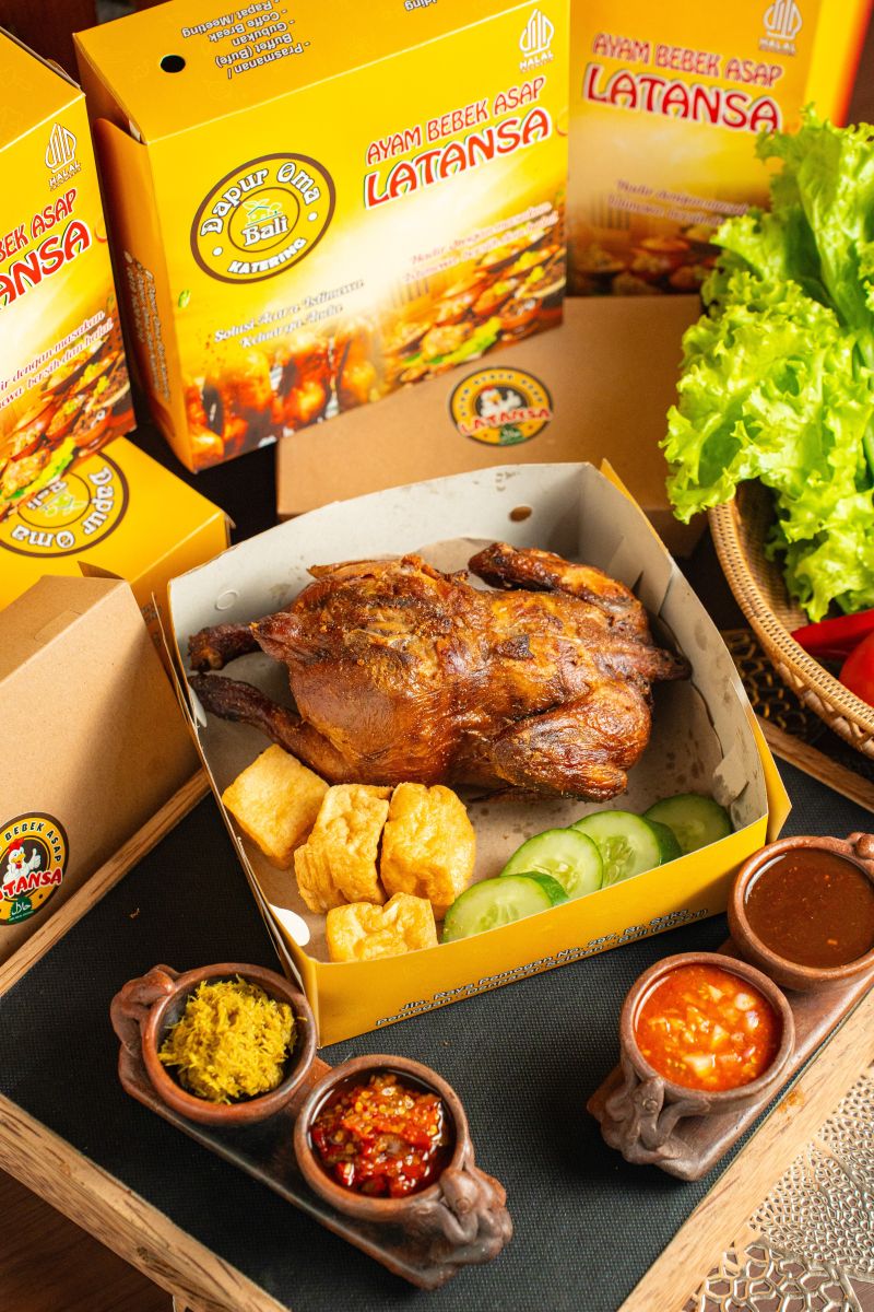 Ayam Asap Jumbo 2x3 - Dapur Oma Katering